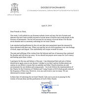 Release of Clergy Abuse List Letter 0427