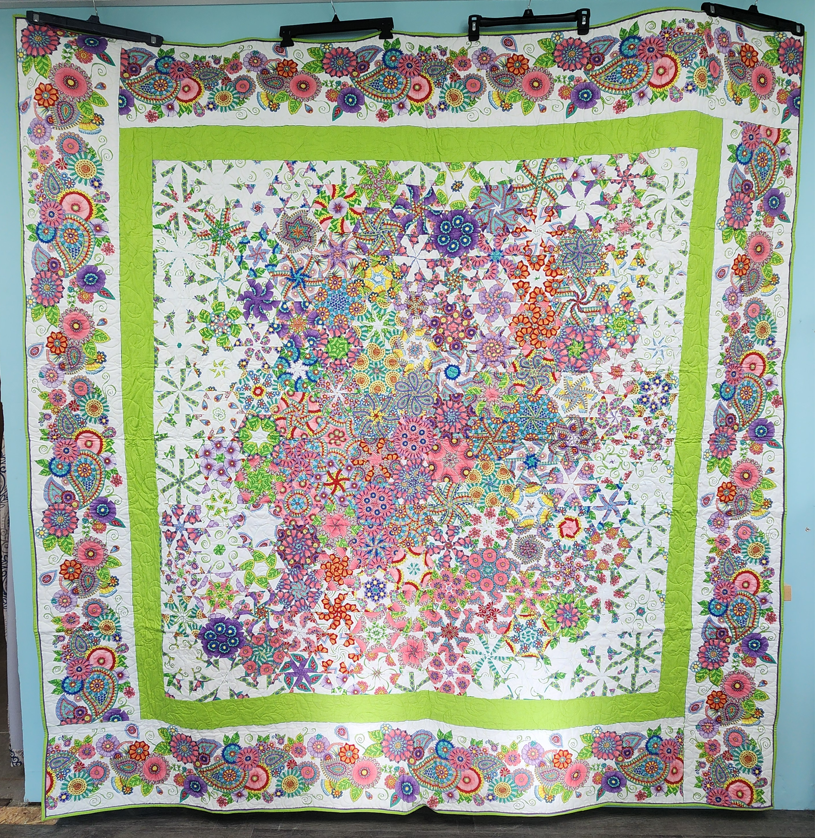 Handmade Full/Double Bed Quilt
