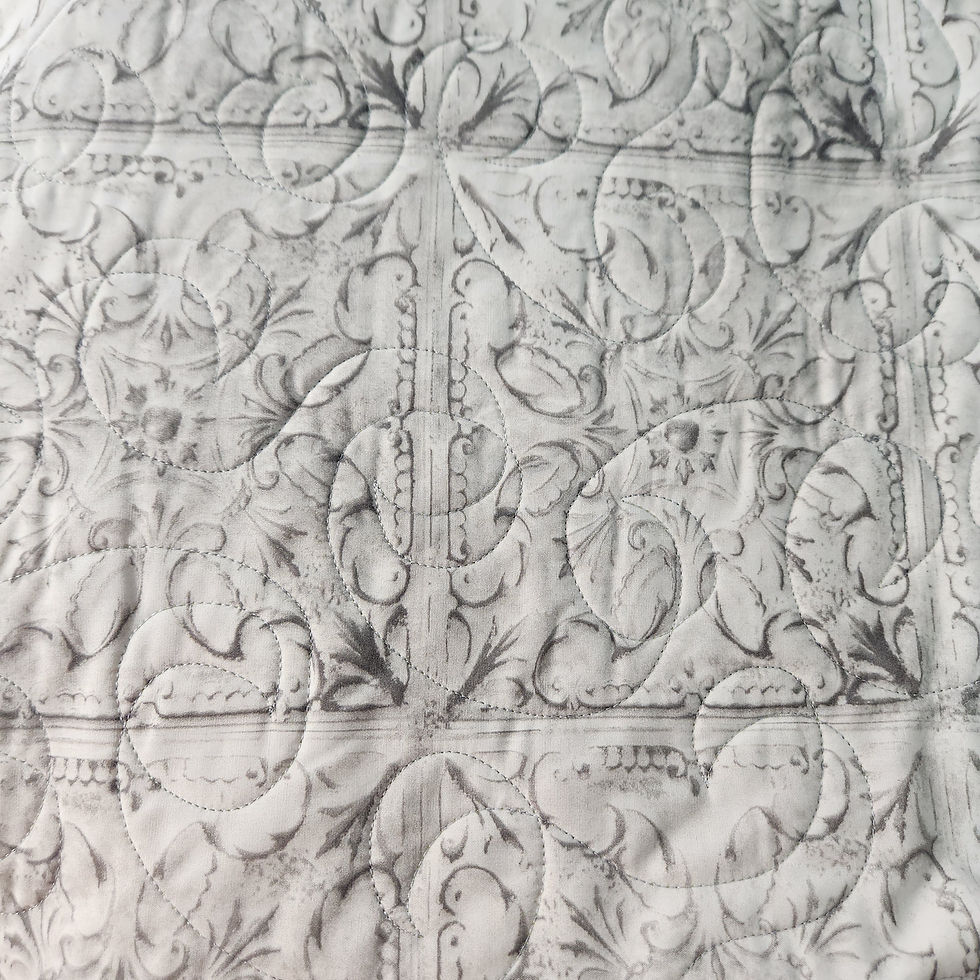 Thumbnail: Handmade Full/Double Bed Quilt