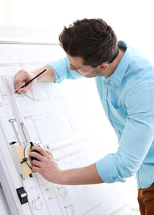 Whitecroft creating architectural drawings