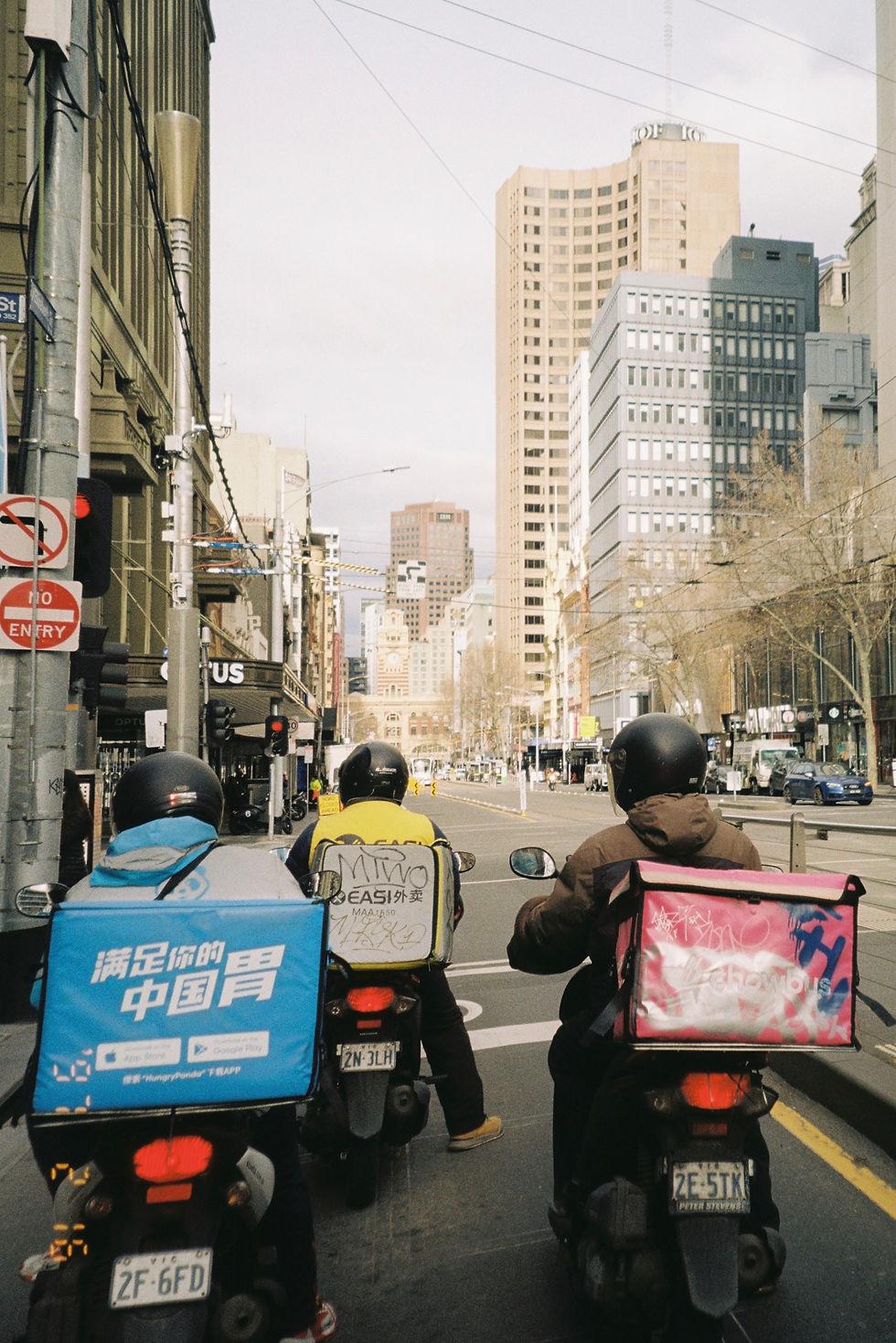 The 3 Musketeers on Elizabeth St, Melbourne