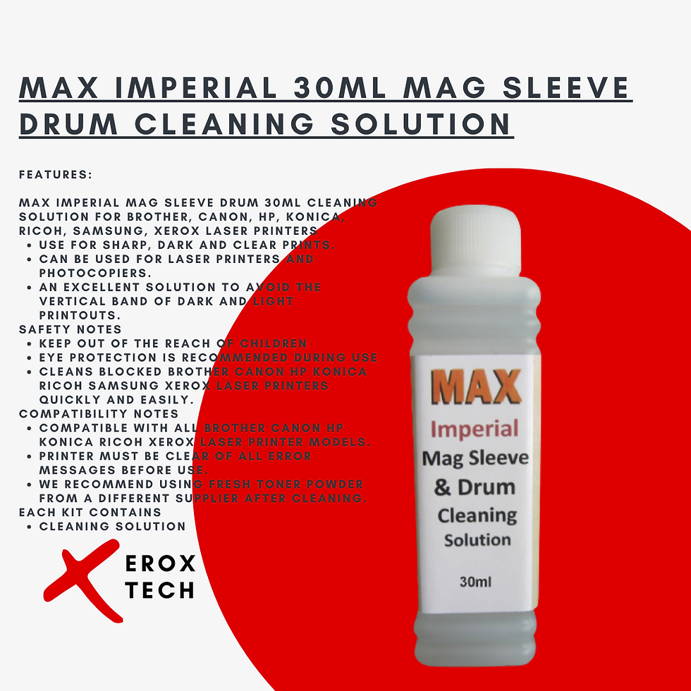 Max Imperial 30ML Mag Sleeve Drum Cleaning Solution