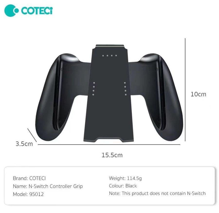 Thumbnail: Coteetci Nintendo Switch Joystick Controller Handle Grip Rechargable
