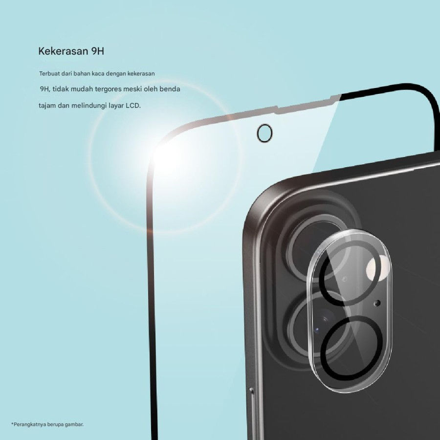 Thumbnail: X-Doria Raptic 2 in 1 Bundle Kit Tempered Glass Screen + Camera Lens Protector