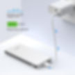 Thumbnail: ROBOT Powerbank 10000mAh RT180 PB Dual Input Port Type C & Micro Usb