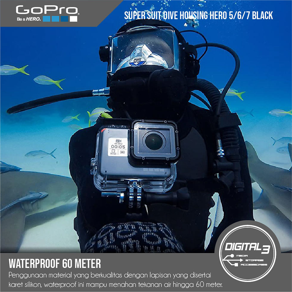 Thumbnail: Original Dive Housing Hero5 & Hero6 / Waterproof Case Hero5 Hero6