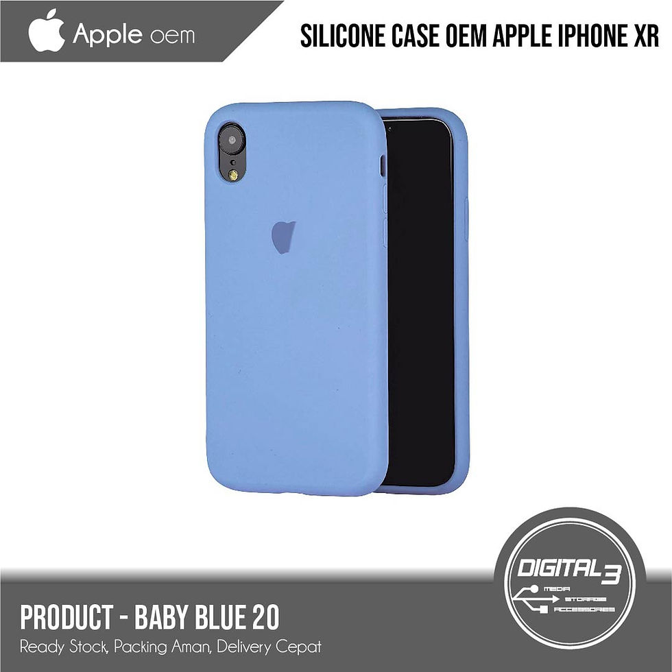 Thumbnail: Silicone Soft Case iPhone XR 6.1 Color Casing Silikon Full Back Cover