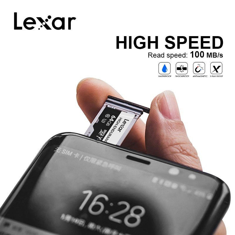 Thumbnail: Lexar High Endurance Memory Card microSDHC microSDXC 100MB/s UHS-I CCTV Dash Cam