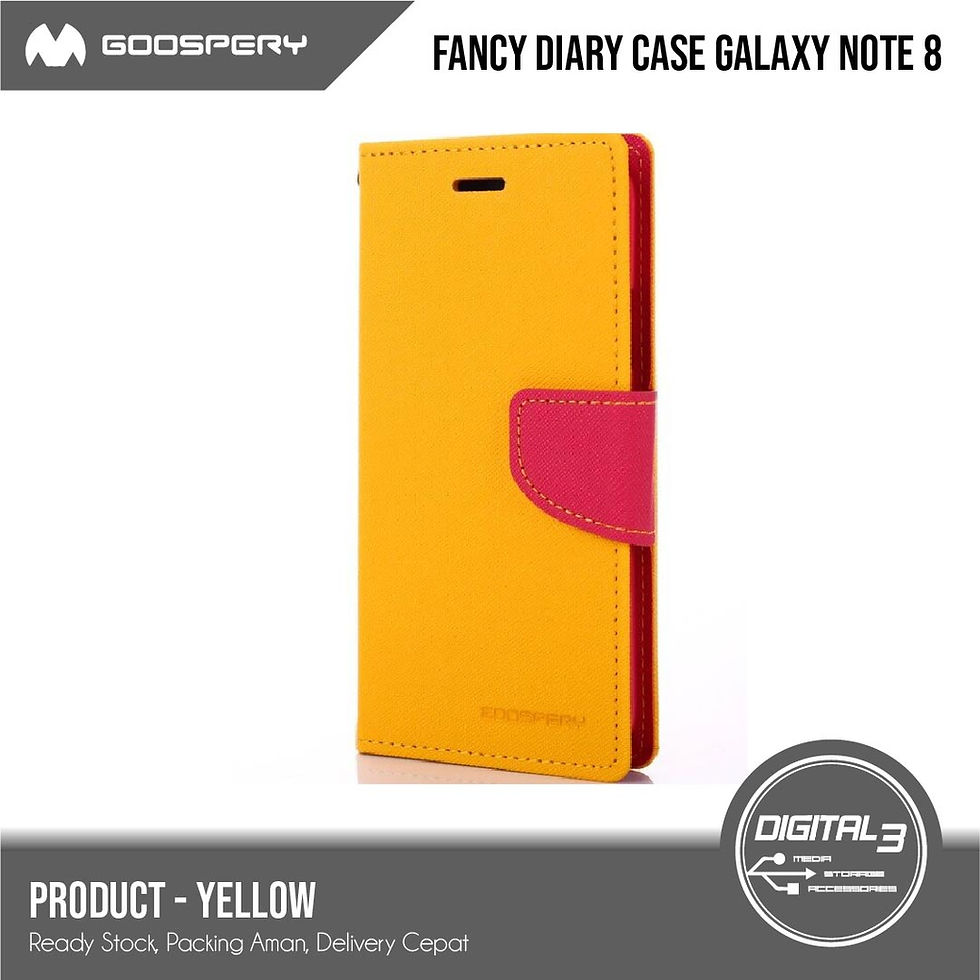 Thumbnail: Mercury Goospery Fancy Diary Case Samsung Note 8 Flip Casing Dompet