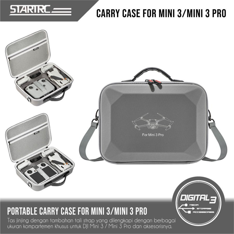 STARTRC Portable Carry Case Sling Bag Tas Jinjing Selempang Mini 3/Mini 3 PRO DJ