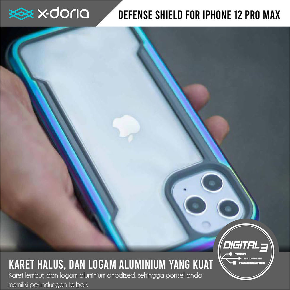 Thumbnail: X-Doria Defense Shield Hard Case Iphone 12 Pro Max (6.7) Raptic Casing