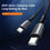 Thumbnail: MCDODO Cable Data CA-3130 CA-3131 Kabel Type-C to C 65W PD Fast Charging 3.25A Q
