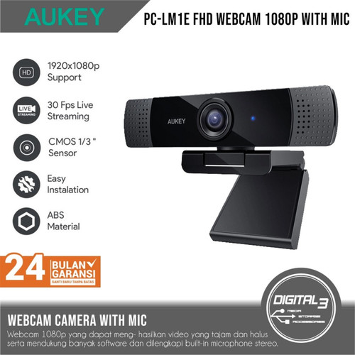 Mac Os Aukey 1080p Webcam Manual Aukey PC-LM3, 1080p Full HD (PC-LM3)