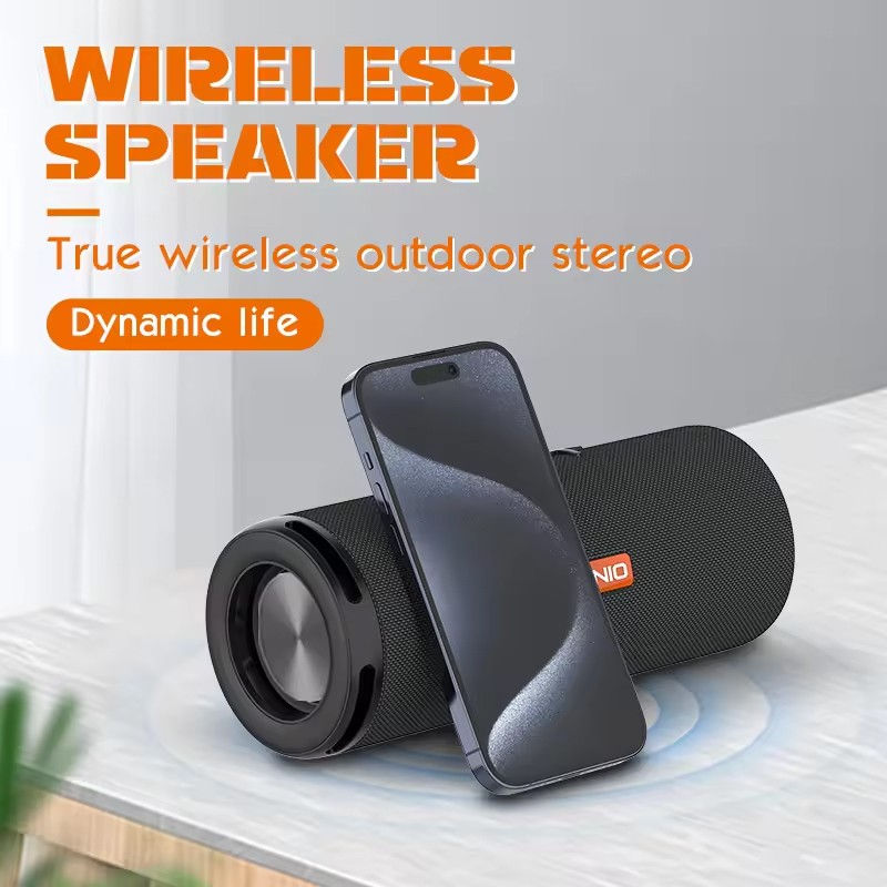 Thumbnail: Speaker LDNIO BTS13 Wireless Bluetooth BASS LED Light TWS Call Stereo