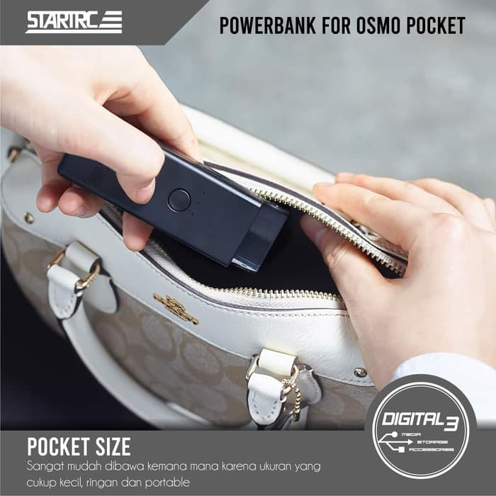 Thumbnail: STARTRC Travel Power Bank for DJI Osmo Pocket Portable Charger