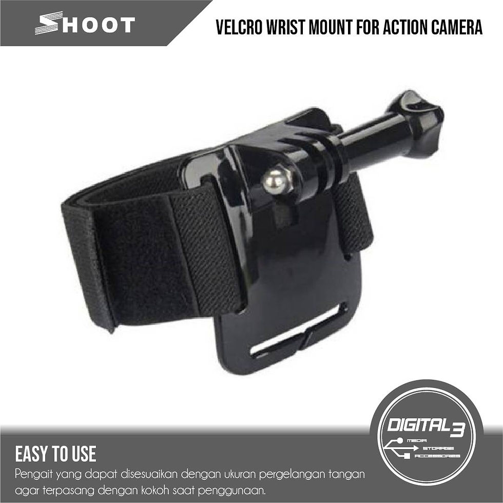 Thumbnail: Velcro Wrist Mount / GoPro hand Strap / Wrist Strap GoPro