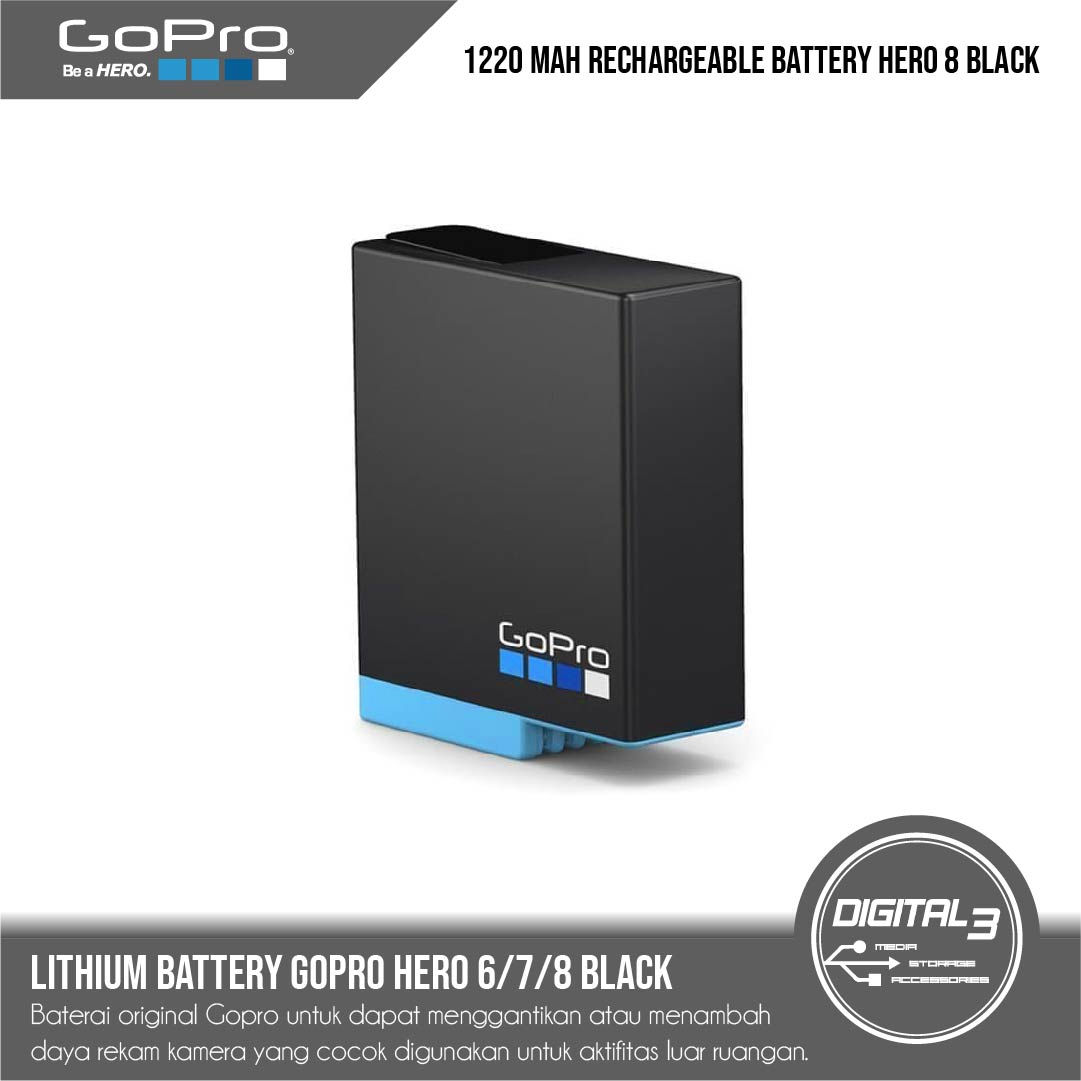 GoPro Rechargeable Li-Ion Battery for HERO 8 Black Original
