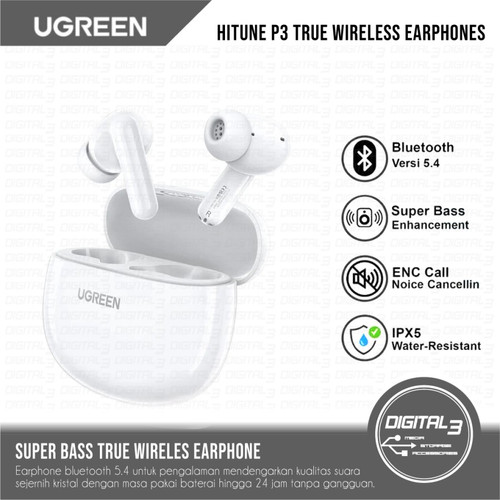 UGREEN Hitune P3 TWS True Wireless Earphones Bluetooth Headset