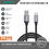 Thumbnail: Aukey CB-CD2 Kabel Charger USB 3.0 to Type C Data Cable Fast Charging