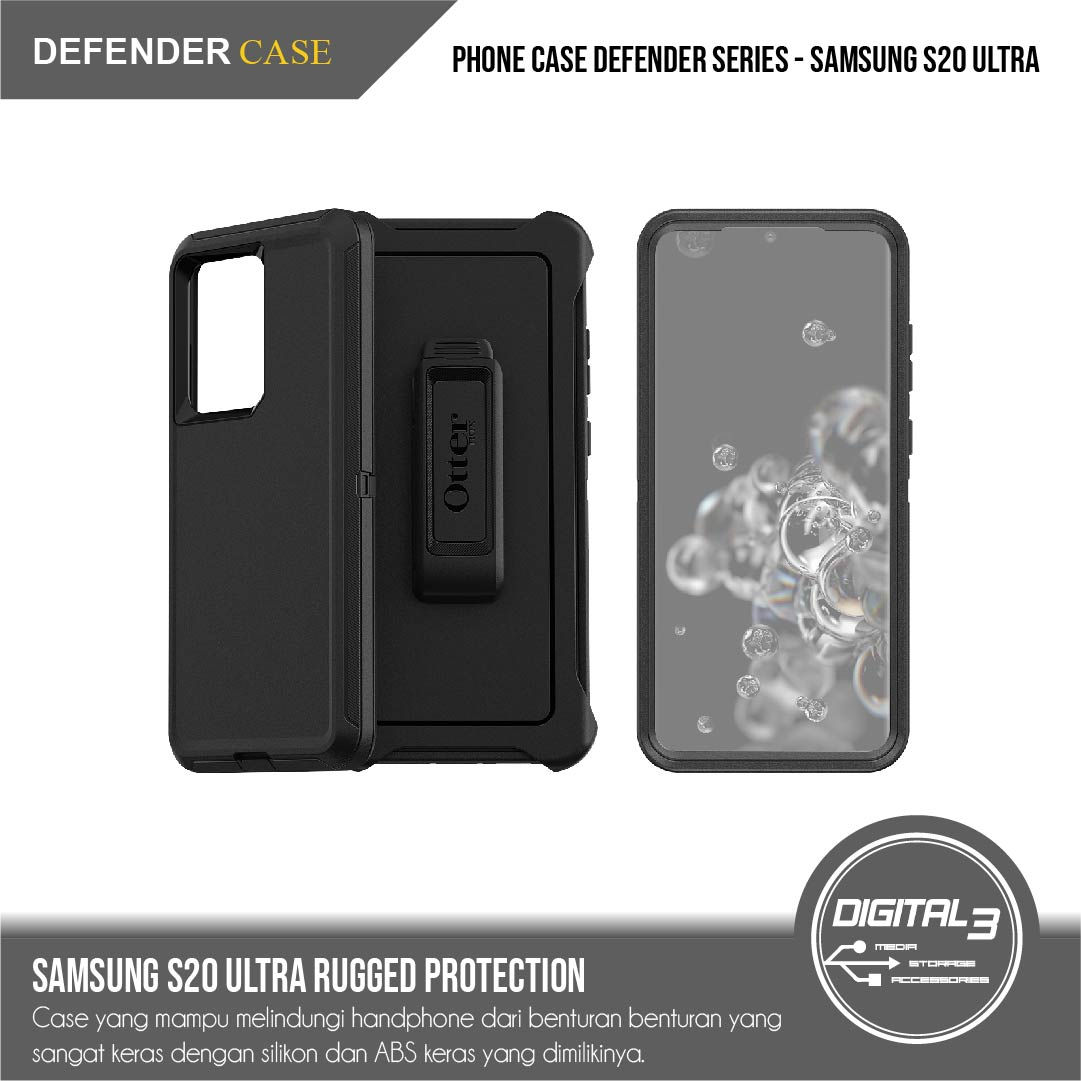 Defender Hardcase for Samsung S20 ULTRA Hard Case Shockproof Casing