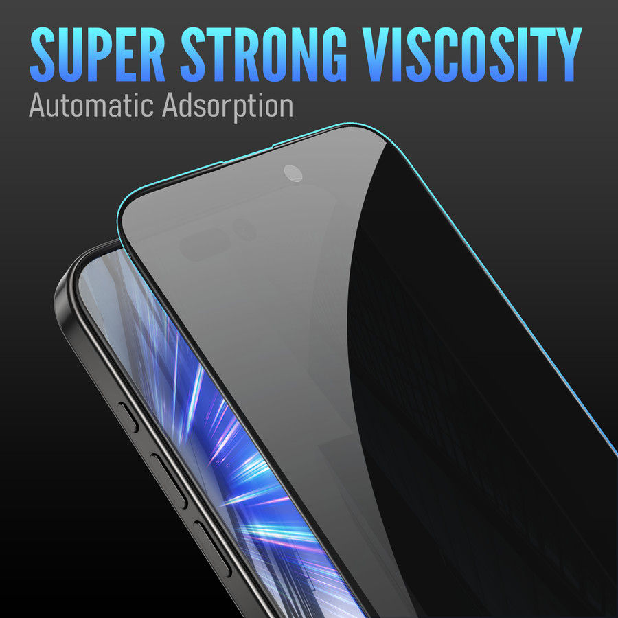 Thumbnail: X-Doria Defense Privacy Full Tempered Glass For Iphone 15 PLUS PRO MAX