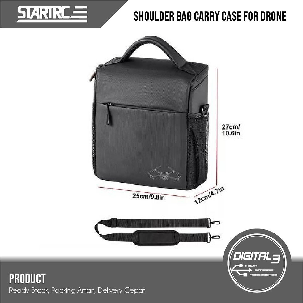 Thumbnail: STARTRC Drone Shoulder Bag Carry Case Tas DJI Mavic Mini/2/3, Air 2/2S