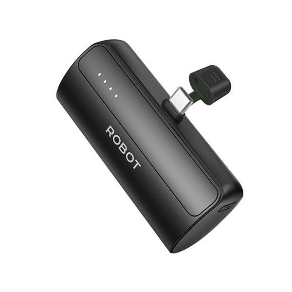 Thumbnail: Robot RT045C RT045L Powerbank Mini 4500MAH Portable 12W Built-in Plug Lightning
