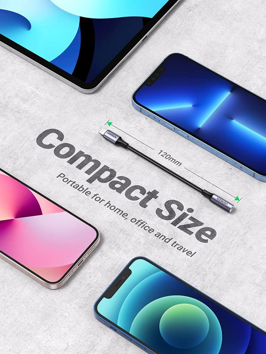 Thumbnail: Audio Adapter Iphone Converter Ugreen US211 MFI Lightning jack 3.5MM