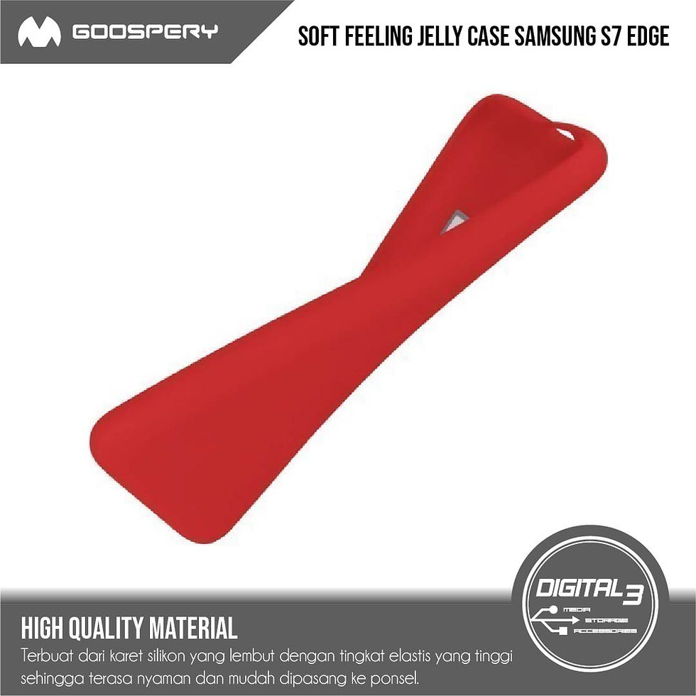Thumbnail: Goospery Soft Feeling Silicone Slim Case Samsung S7 EDGE Jelly Casing