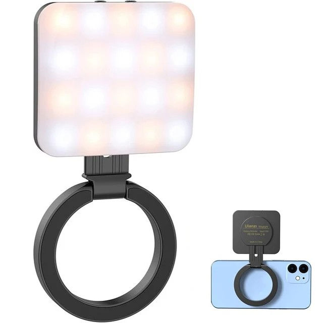 Thumbnail: Ulanzi LT010 Ring Light Magnetic for Smartphone Magsafe LED Lampu Flip