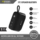 EGGEL Fit 3 Speaker Mini Bluetooth Wireless IP67 TWS Call