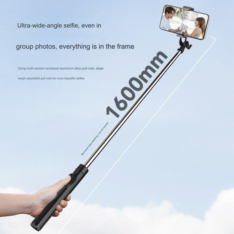 Thumbnail: Tongsis A35 Phone Selfie Stick HP Bluetooth Tripod Live 160CM + Remote