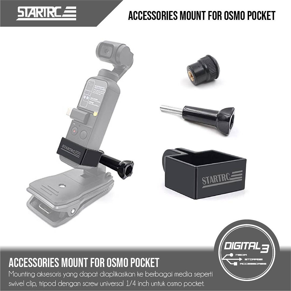 STARTRC Mount Adapter Osmo Pocket Holder Mount Osmo Pocket