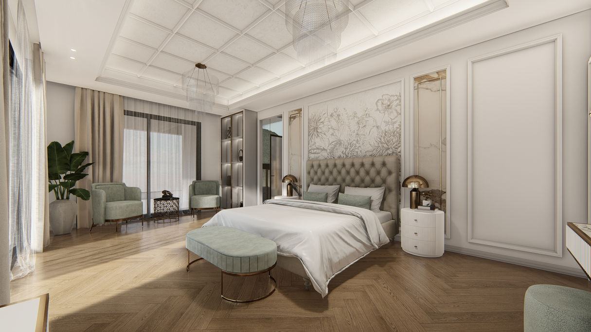 Luxurious Master Bedroom