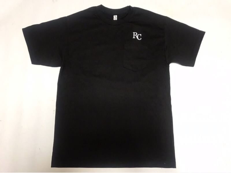 Butcherproducts ポケットTシャツ ブラック 38 RCロゴポケットTシャツ | rocketchicken