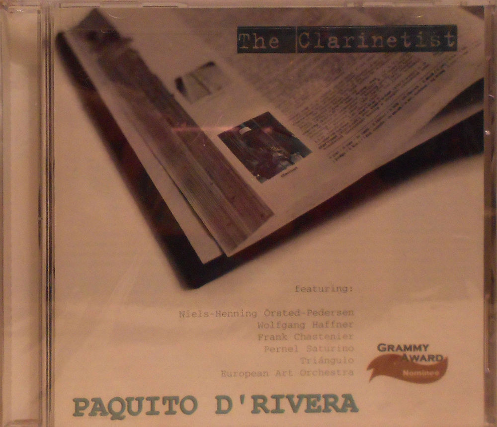 CD Paquito D Rivera - The Clarinetist