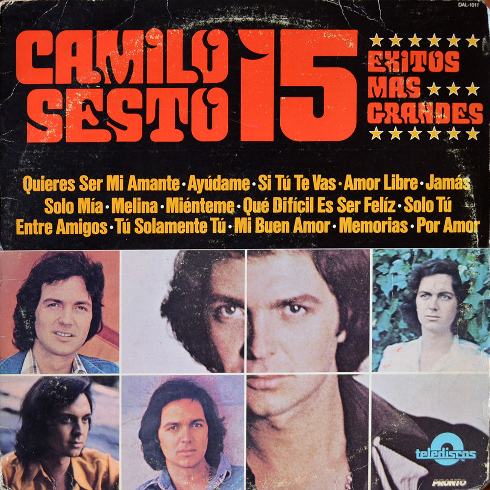 Disco Lp CAMILO SESTO - 15 ÉXITOS MAS GRANDES