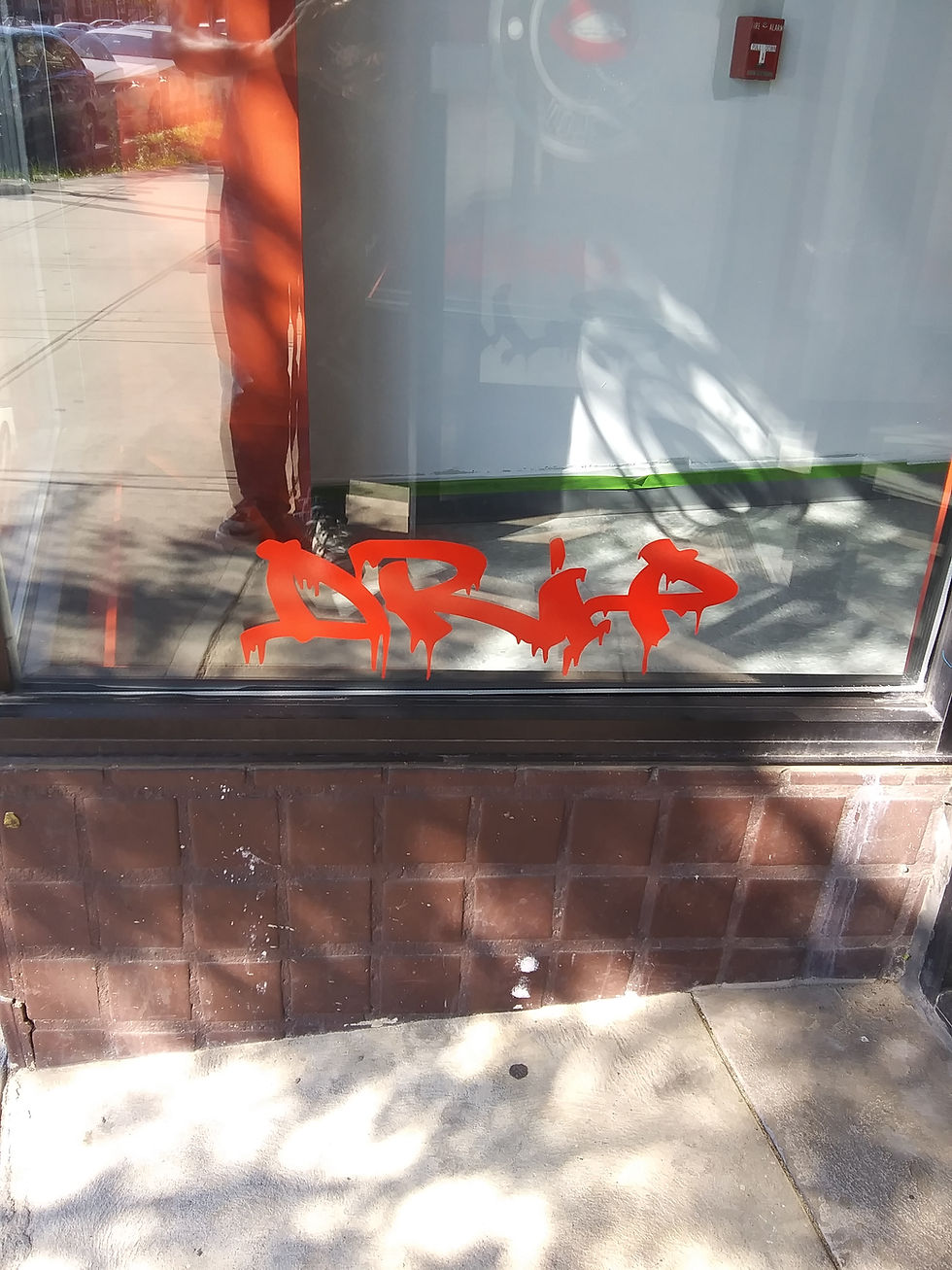 Thumbnail: STORE FRONT customized DECALS/ installation