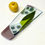 Thumbnail: Thirteen inch long fused glass serving dish with hand painted botanical sections