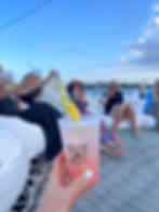 Bachelorette party cheers in Newport, RI!