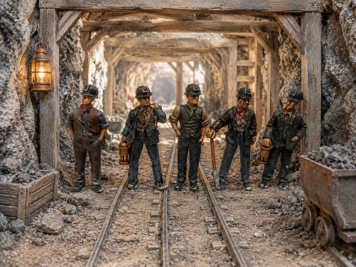 Standing Miners (Pk A)