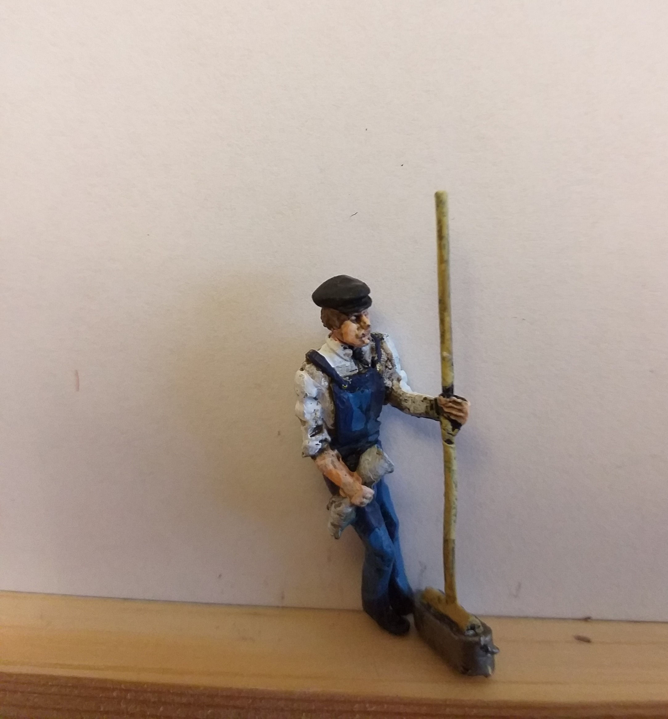 Crew with Brush and Bucket