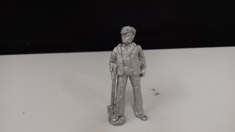 Thumbnail: O Gauge Steam Fireman with shovel