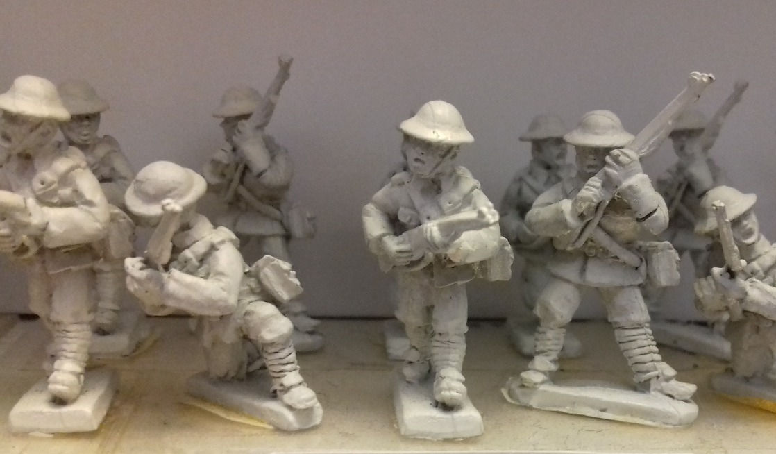 Dismounted Cavalry in Steel Helmets