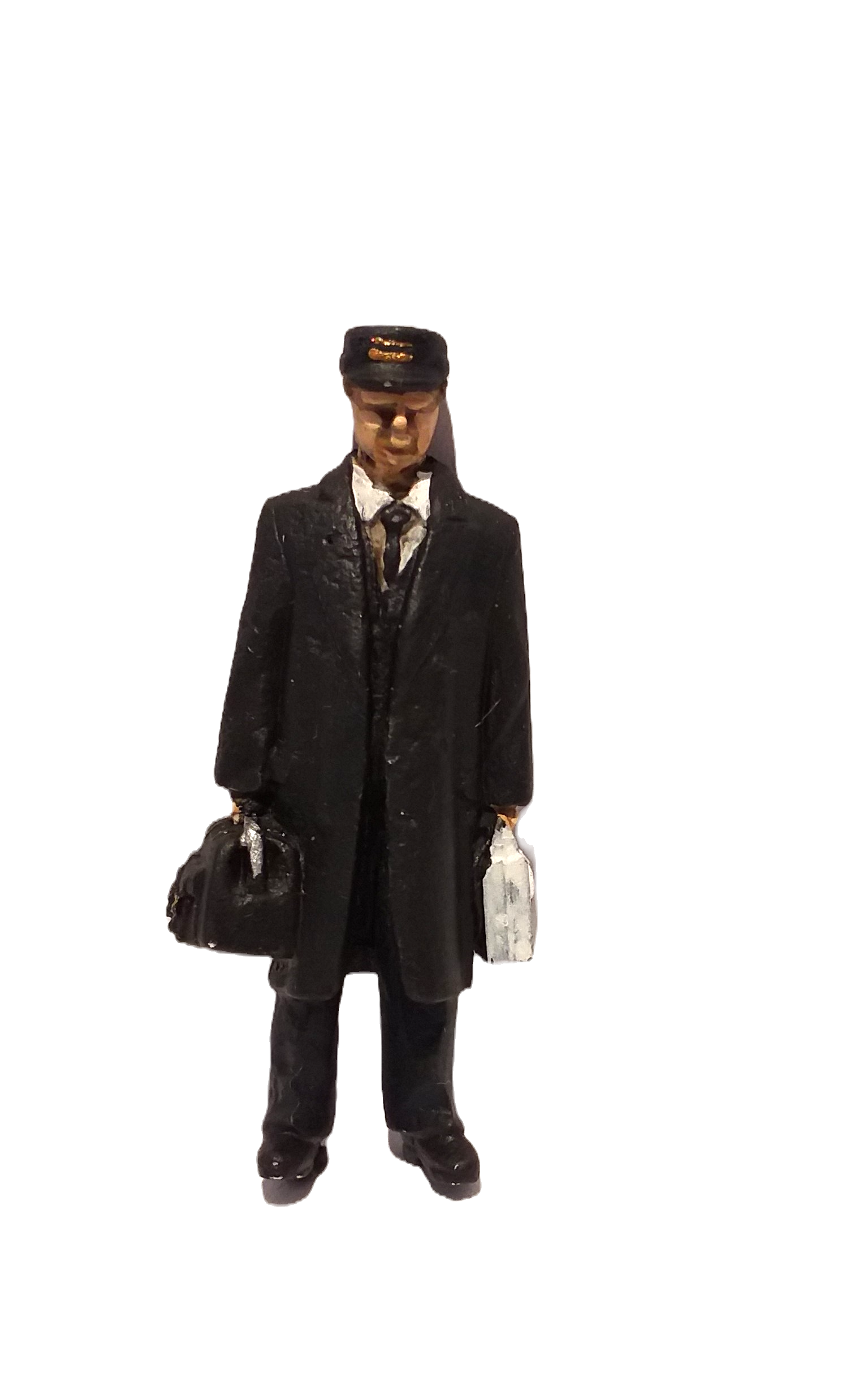 BR Corporate Crewman in Greatcoat with Lamp(A407)