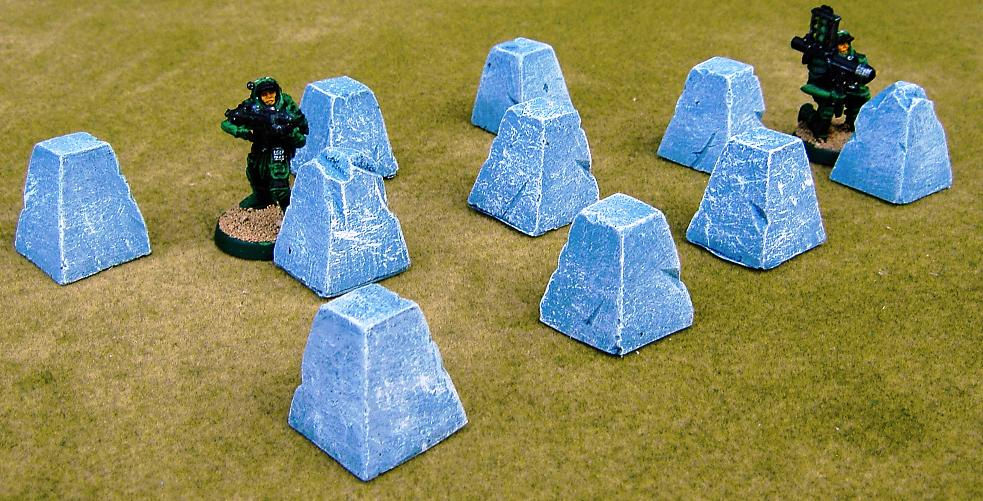 28mm Dragons Teeth x 10