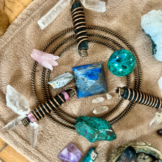 We love creating a beautiful, seren and sacred space for our participants.