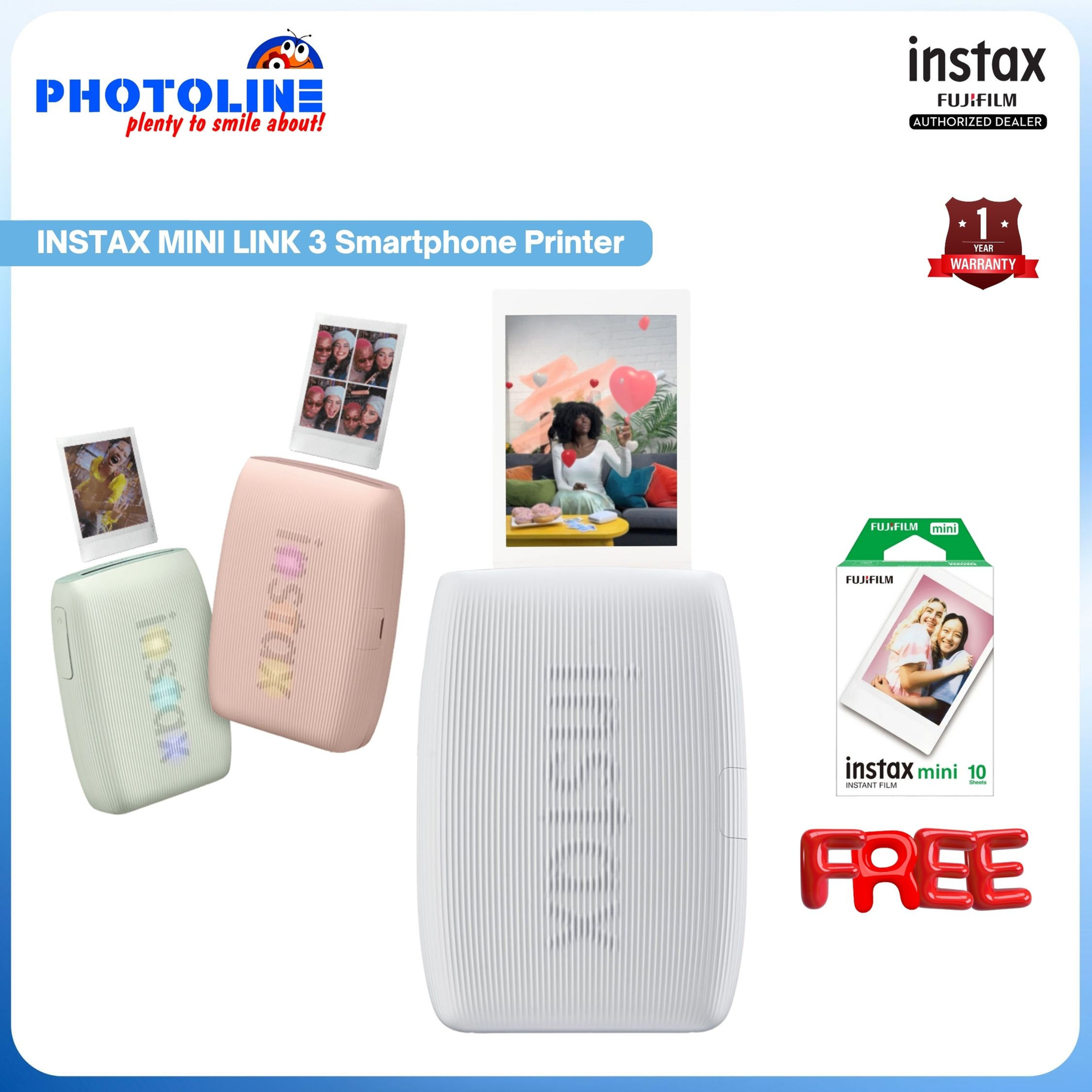 Instax Mini Link 3 Smartphone Printer