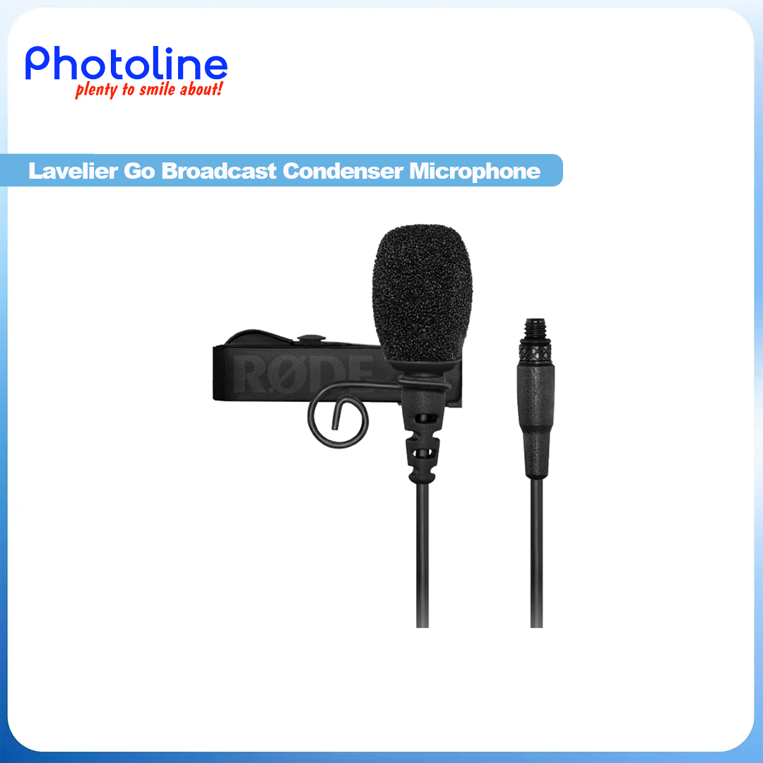 Lavelier Go Broadcast Condenser Microphone