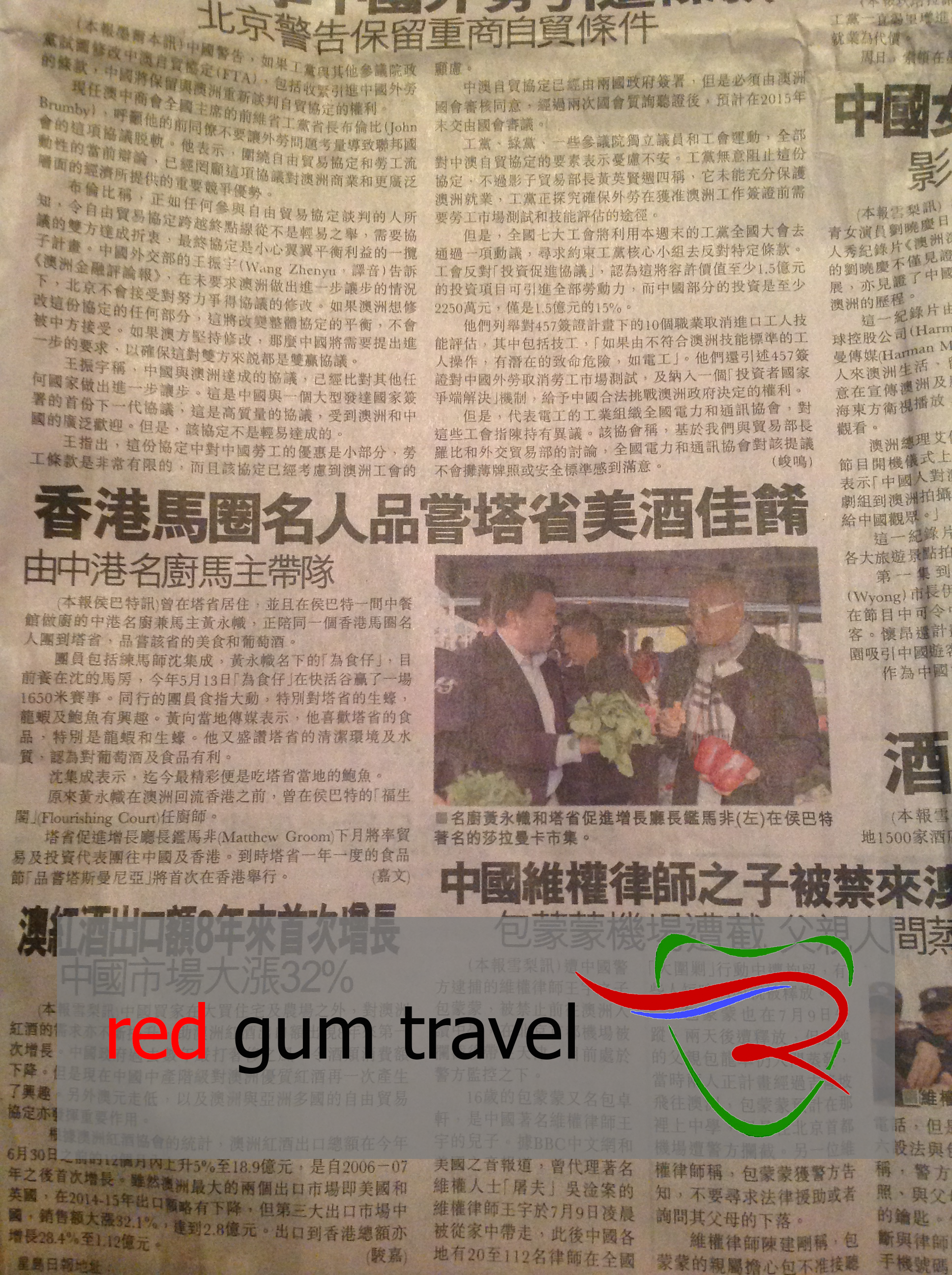 Article in Chinese Media